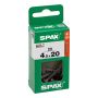 UNIVERSALSKRUE SPAX T-STAR PLUS BLAX 4,5X20MM 20STK