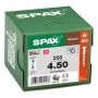 UNIVERSALSKRUE SPAX T-STAR PLUS C4 4X50MM 200STK