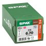 UNIVERSALSKRUE SPAX T-STAR PLUS C4 6X70MM 100STK