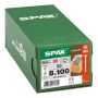 KONSTRUKSJONSSKRUE SPAX T-STAR PLUS HI.FORCE 8X100MM 50STK