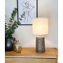 BORDLAMPE ANETA LIGHTING BODIL BRUN/BEIGE