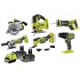 VERKTØYPAKKE RYOBI R18CK6 ONE+ 18V 2X4,0AH