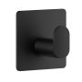 HÅNDKLEKROK BESLAGSBODEN KUBE ENKEL SELVKLEBENDE MATT SVART