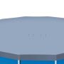 BASSENGTREKK PVC Ø3,66M GRÅ