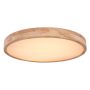 TAKLAMPE GLOBO RAINER WOOD Ø600X105MM