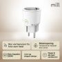 STIKKONTAKT  MILL SMART WIFI