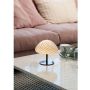 BORDLAMPE HALO DESIGN MINI MUSH GLASSHODE SVART