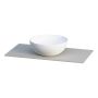 BENKEPLATE CAMARGUE AURA/FORS SOLID SURFACE 12MM SUPERIOR PORLINA 91CM NOD Ø400 SANTA ANA