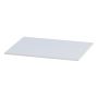 BUNNSKIVE CAMARGUE VIKA SOLID SURFACE 12MM 60CM ALPIN HVIT