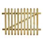PORT NORDIC FENCE  GJERDE SKAGEN TRYKKIMPREGNERT 100X70CM