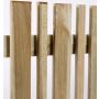 STAKETT NORDIC FENCE SENSE TRYKKIMPREGNERT 180X80 CM