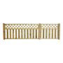 PORT NORDIC FENCE TRYKKIMPREGNERT 93X80CM