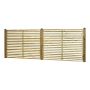 LEVEGG NORDIC FENCE JUTLANDIA JALUSI TRYKKIMPREGNERT 180×140 CM