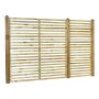 LEVEGG NORDIC FENCE JUTLANDIA JALUSI TRYKKIMPREGNERT 180×90 CM