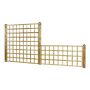 VINDSKJERM NORDIC FENCE  GJERDE SERENE TRYCKIMPREGNERAT 180X180CM