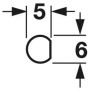 PROFILSTANG STABILIT 1,2M Ø6MM