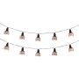 LYSSLYNGE LUXFORM SOLARPARTYLYS KOS 6 LUMEN 380 CM SVART