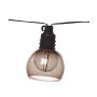 LYSSLYNGE LUXFORM SOLARPARTYLYS KOS 6 LUMEN 380 CM SVART