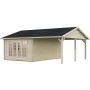HAGESTUE PALMAKO IRENE MED CARPORT 19,0+16,2M²