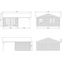 HAGESTUE PALMAKO IRENE MED CARPORT 19,0+16,2M²