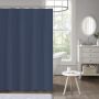 DUSJFORHENG 120X200CM MØRKEBLÅ