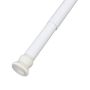 DUSJFORHENGSTANG 125-215CM Ø28MM RETT HVIT