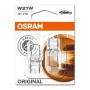 GLASLAMPE OSRAM W21W 12V 2STK