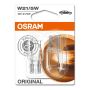 GLASLAMPE OSRAM W21/5W 12V 2STK
