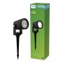 SPOTLIGHT PHILIPS REUEL GARDELINK SVART
