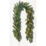 GIRLANDER GRØNN MED LED 180CM