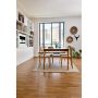 PARKETTGULV TARKETT SHADE EIK MANDEL 3-STANG 2,66M²