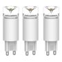 LYSKILDE LED G9 4W 3STK