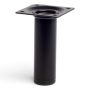 MØBELBEN REI STÅL Ø30X100MM SVART