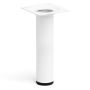 MØBELBEN REI STÅL Ø30X150MM HVIT