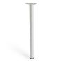 MØBELBEN REI STÅL Ø60X870MM HVIT
