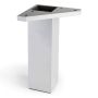 MØBELBEN REI ABS-PLAST 40X40X150MM ALUMINIUM