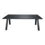 SPISEBORD SUNFUN UTÖ 210X100CM SVART