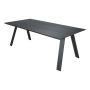 SPISEBORD SUNFUN UTÖ 210X100CM SVART