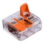 KLOBLINGSKLEMME WAGO 221 3-P 0,08–2,5MM² 12STK