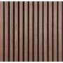 AKUSTIKKPANEL VALNØTT 18X520X2440MM