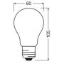 GLOBUSPÆRE OSRAM LED E27 470LM 3,4W FROSTET