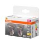 SPOTPÆRER OSRAM LED PAR16 GU10 350 LM 3,7 W 2700 K 2 STK