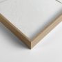 DEKORBILDE REINDERS SATURN TRERAMME 70X100CM HVIT