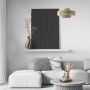 DEKORBILDE REINDERS SATURN TRERAMME 70X100CM KULLGRUN