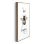 DEKORBILDE REINDERS  BEE HAPPY SLIM RAMME 20X30CM TRE
