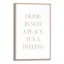 DEKORBILDE REINDERS  FEELING HOME SLIM RAMME 20X30CM TRE