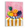 DEKORBILDE REINDERS SOMMERFRUKT SLIM RAMME 30X40CM HVIT