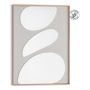 DEKORBILDE REINDERS RAMME AV ORGANISK STILESTEIN 50X70CM