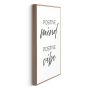 DEKORBILDE REINDERS POSITIVE VIBES SLIM RAMME 20X30CM TRE