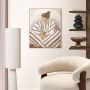 DEKORBILDE REINDERS ZEN LADY SLIM RAMME 40X50CM TRE